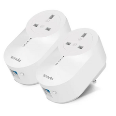 Tenda PH6 Gigabit Passthrough Powerline Adapter Kit - 1000Mbps (Homeplugs)