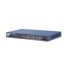 Hikvision DS-3E1326P-EI 24-port 100Mbps smart managed PoE+ switch (Dual Gb...