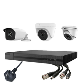 Hikvision HiLook 2MP Low Light/PIR 8 Channel Turbo Analogue HD CCTV Kit...