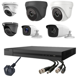 Hikvision HiLook 5MP 4 Channel Turbo Analogue HD CCTV Kit Builder (HD-TVI)