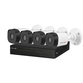 Express one 4 Camera CCTV Kit - 5MP - 8 Channel Recorder, 20M IR (HD-CVI)