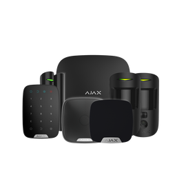Ajax Motion Cam Plus Wifi Kit 3, Black (Hub2+ & Keypad)