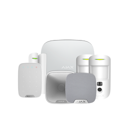 Ajax Motion Cam Plus Wifi Kit 3, White (Hub2+ & Keypad)