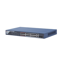 Hikvision DS-3E1326P-EI 24-port 100Mbps smart managed PoE+ switch (Dual Gb...
