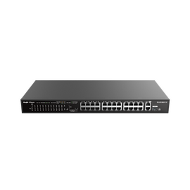 Ruijie RG-ES126S-P-V2 10/100 Mbps Rackmount Unmanaged 24 Port PoE Switch