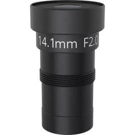 AXIS 14.1mm F2.0 IR Lens (03140-001), Fixed IR-Corrected Surveillance Lens
