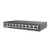 Uniview 10-Port Unmanaged PoE Switch with 8 PoE Ports, Gigabit Uplink & 250m Ext...