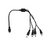 Haydon HAY-PSU-4WAY-SPLIT 4-Way CCTV Power Splitter Cable with 2.1mm DC Connecto...