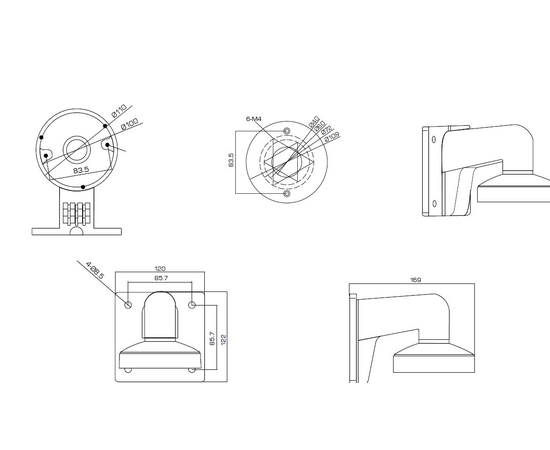 Hikvision DS-1272ZJ-110-TRS-grey