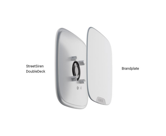 Ajax SSDDBRANDPLATE-PACKOF10-BLACK