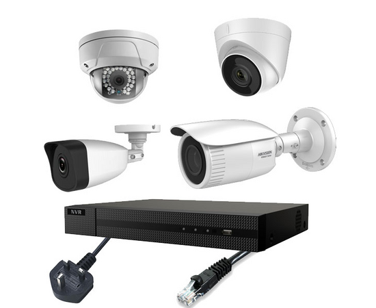 Hikvision HiLook 2MP 16 Channel IP CCTV Camera Kit Builder