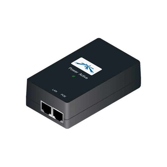 Ubiquiti - 60W Hi-PoE Injector With UK Mains Lead