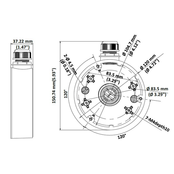 Hikvision 1280ZJ-DM46-COMPAT