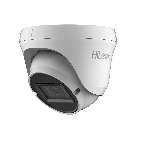Hikvision HiLook THC-T320-VF 2MP HDTVI Vari-Focal Turret Camera with 40M IR (2.8...