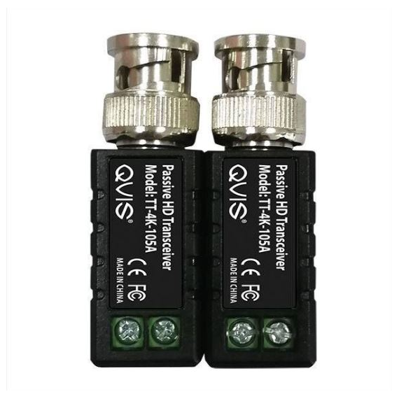 HD BNC Video Balun for CCTV Over Cat 5 Cable (pair) - 4k Max