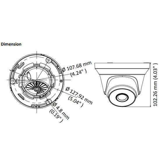 Hilook IPC-T250H-MU GREY(2.8mm)