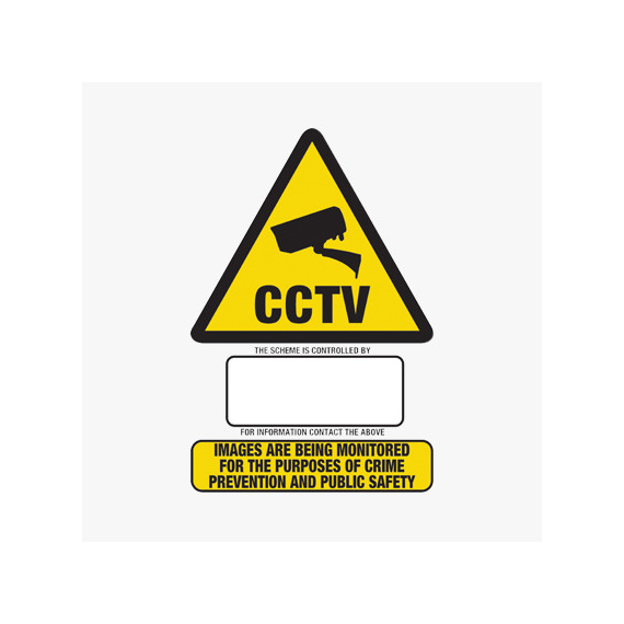 Haydon HAY-WSA3 A3 CCTV Warning Sign
