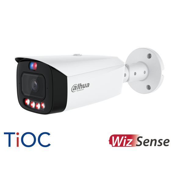 Dahua (IPC-HFW3849T1P-AS-PV-PRO) WizSense 8MP/4K TiOC Pro H.265+ 'Active-Deterre...