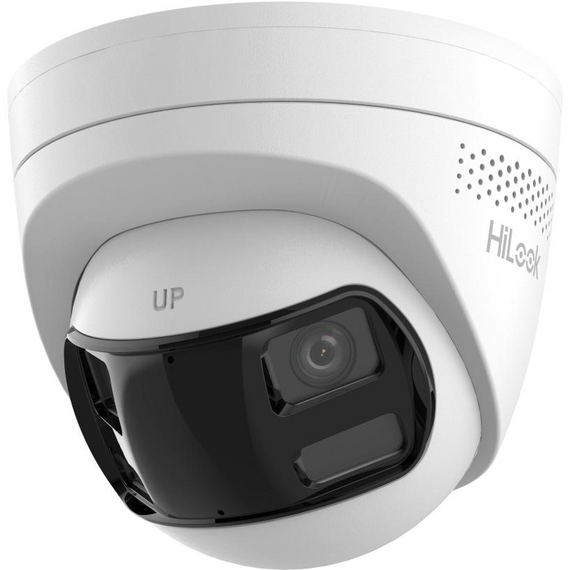 Hikvision HiLook IPC-T260HAD-LUF/SL 6 MP Dual Lens Panoramic Smart Hybrid Light ...