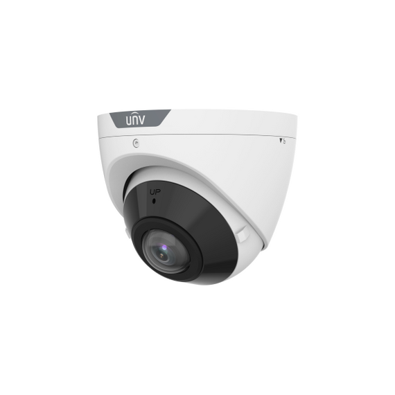 Uniview 5MP Ultra-Wide 180° Panorama AI Turret Camera with Smart IR Night Vision...