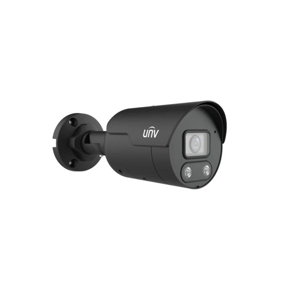 Uniview 8MP Tri-Guard AI Bullet IP Camera with Dual-Light Full-Color Night Visio...