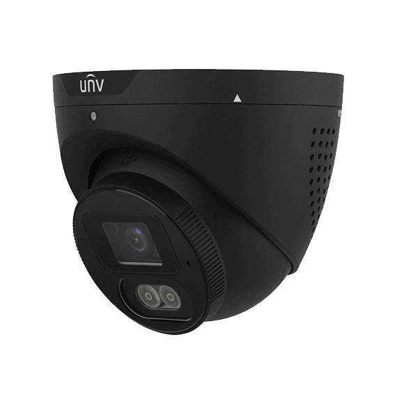 Uniview 8MP Tri-Guard AI Turret IP Camera with Dual-Light Full-Color Night Visio...