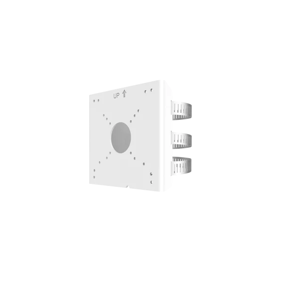 Uniview V2 Universal Pole Mount Adapter for CCTV Cameras & Brackets, Heavy-Duty ...
