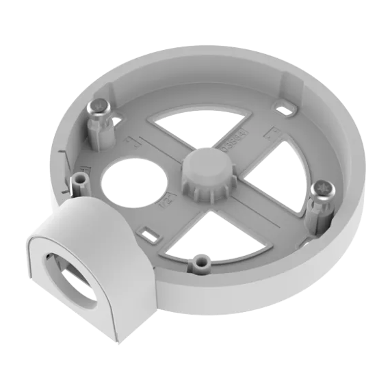 AXIS T94B01P Conduit Back Box for Dome Cameras, Heavy-Duty Cable Management Junc...