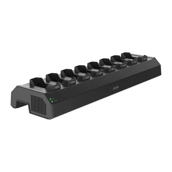 AXIS W701 Mk II 8-Bay Dock Station (02970-003) – Body-Worn Camera Charging & Dat...