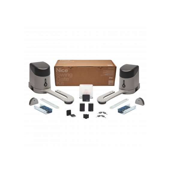 NICE HYKEHS-DKIT High-Speed Articulated Arm Double Swing Gate Automation Kit