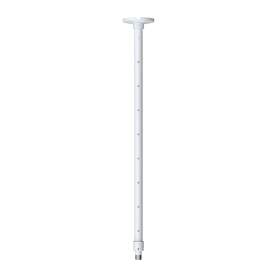 AXIS T91B53 Telescopic Ceiling Mount (01189-001) – Adjustable 1–1.8 m Pendant Mo...