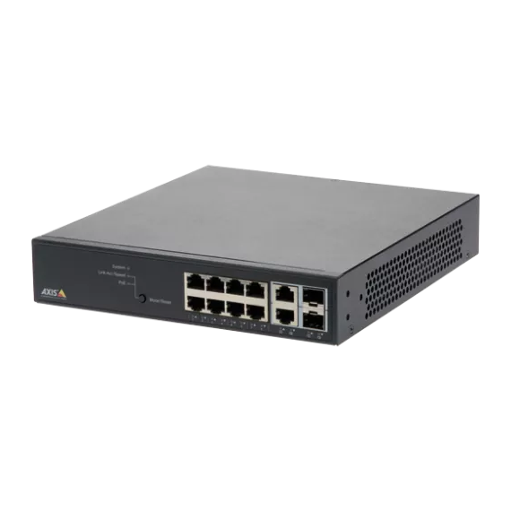 AXIS T8508 PoE+ Network Switch (01191-003) – 8-Port Managed Gigabit PoE+ Switch ...