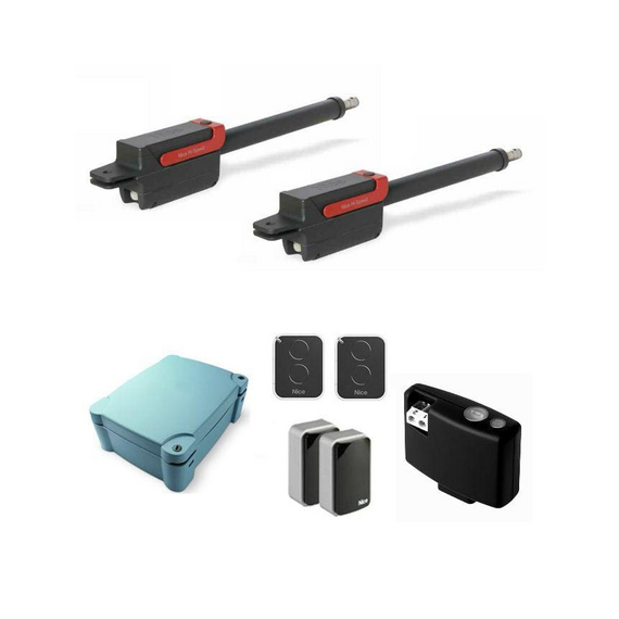 NICE TITAN6024RHS-DKIT High-Speed Double Swing Gate Automation Kit