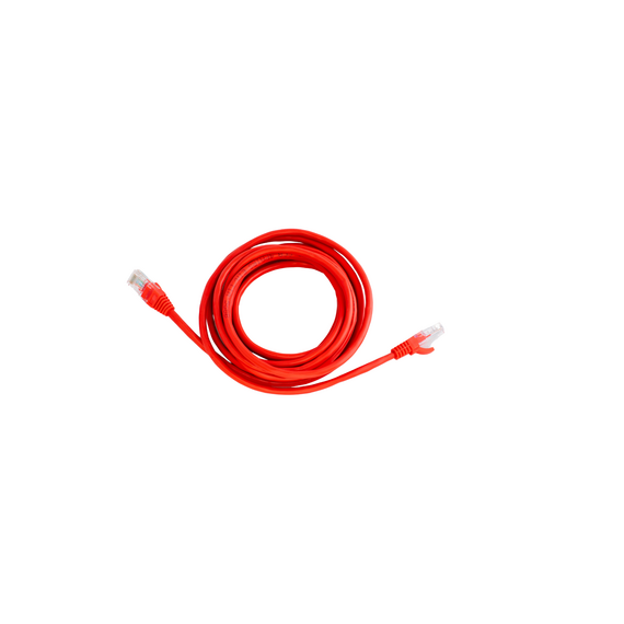 Haydon HAY-RJ45RD2MCAT5 Red CAT5e RJ45 Ethernet Patch Lead 2m (Pack of 5)