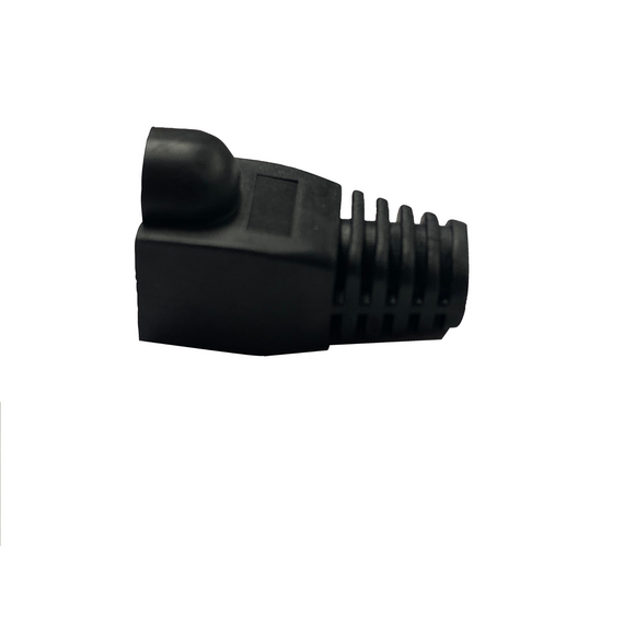 Haydon HAY-RJ45STRAIN50BLK RJ45 Cat5e/Cat6 Strain Relief Boots – Black Network C...