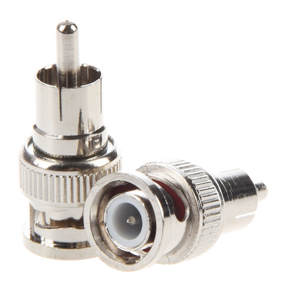 Haydon HAY-RCAM-BNCM RCA Male to BNC Male Adapter – Professional Audio & CCTV Co...