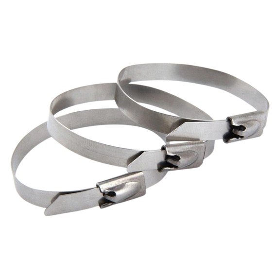 Haydon HAY-SS200 200mm x 4.6mm Stainless Steel Self-Locking Cable Ties – Pack of...