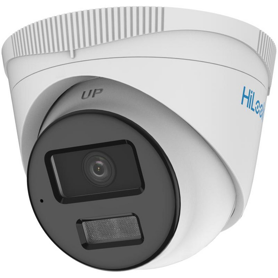 Hikvision HiLook IPC-T229HAA-LU 2 MP Smart Hybrid ColorVu Fixed Turret Network C...
