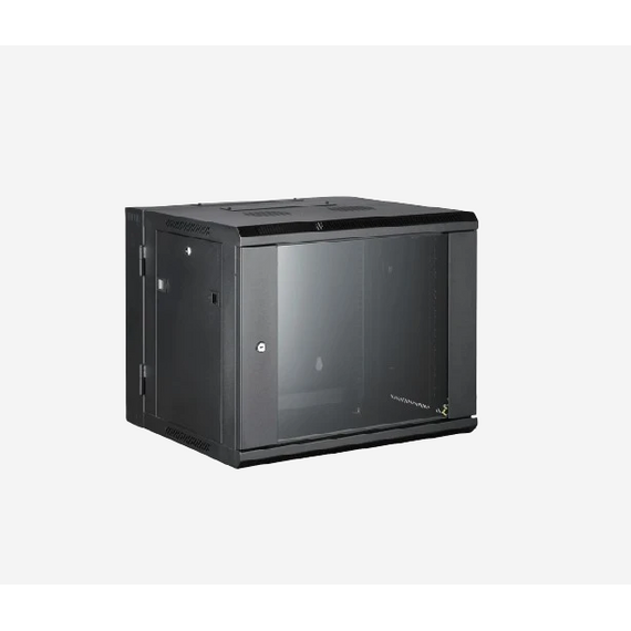 All-Rack Wall Mounted 2 Part Hinged 6U 550mm Deep Data Cabinet