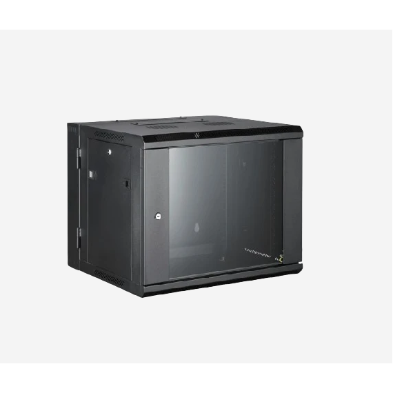 All-Rack Wall Mounted 2 Part Hinged 15U 550mm Deep Data Cabinet