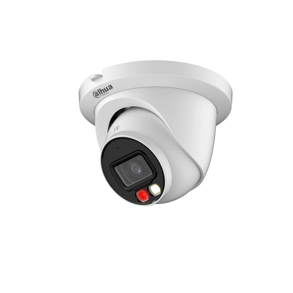 Dahua IPC-HDW2449TM-S-IL 4MP Smart Dual Light Fixed Lens Turret WizSense Network...