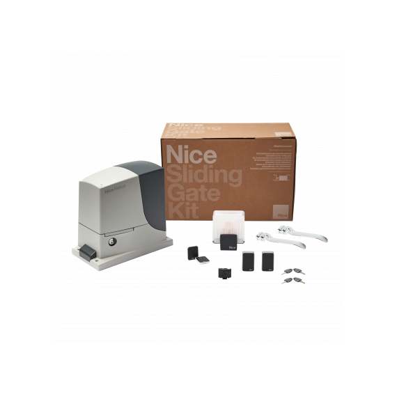 Nice ROBUS1000-KIT Sliding Gate Automation Kit (24V DC) up to 1000kg
